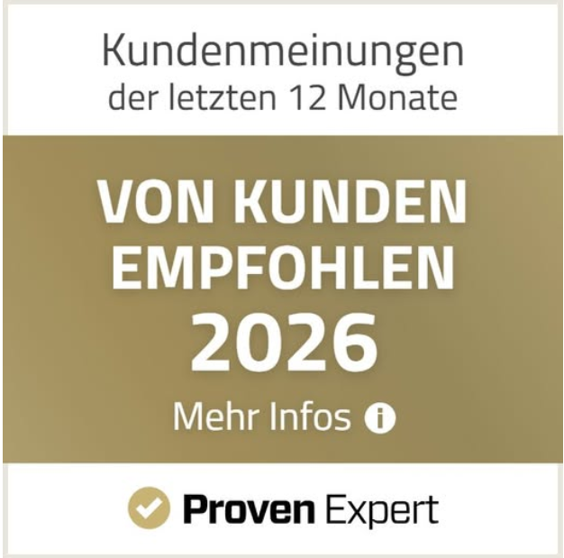 Von Kunden empfohlen 2025